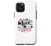 Custodia per iPhone 11 Pro Little Miss Cupid - Divertente San Valentino da donna e ragazza