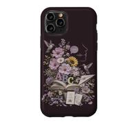 Custodia per iPhone 11 Pro Logopedia Floreale Insegnante Colibrì