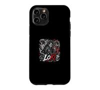 Custodia per iPhone 11 Pro LOKI Maschere Norse Trickster Dio Caos Serpente