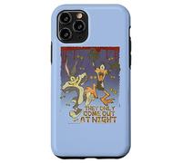 Custodia per iPhone 11 Pro Looney Tunes Bugs and Daffy The Only Come At Night