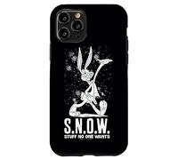 Custodia per iPhone 11 Pro Looney Tunes Bugs Bunny S.N.O.W. Christmas