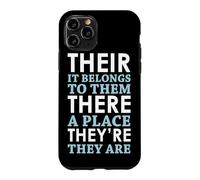 Custodia per iPhone 11 Pro Loro Ci Sono - Grammatica Inglese
