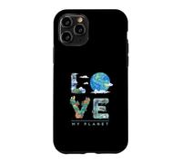 Custodia per iPhone 11 Pro LOVE My Planet/Earth Day Ambiente, cambiamento climatico