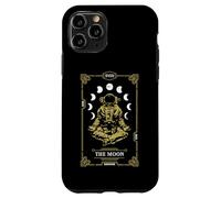 Custodia per iPhone 11 Pro Luna Tarocchi Yoga Astronauta Meditazione Zen Lotus Pose