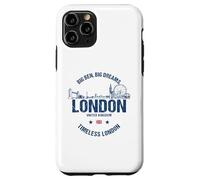 Custodia per iPhone 11 Pro Luoghi d'interesse di Londra Viaggio nel Regno Unito