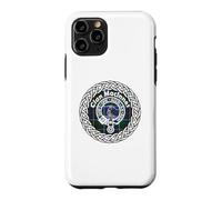 Custodia per iPhone 11 Pro MacInnes cognome scozzese clan tartan stemma distintivo