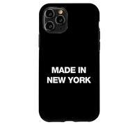 Custodia per iPhone 11 Pro Made in New York, Cool New York City Quotes Graphic