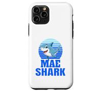Custodia per iPhone 11 Pro Mae Shark Family Reunion Squad Nome Cognome