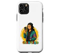 Custodia per iPhone 11 Pro maglia mona lisa style design