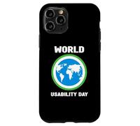 Custodia per iPhone 11 Pro Maglia per la Giornata Mondiale dell'Usabilità - Giorn