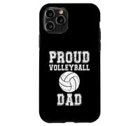Custodia per iPhone 11 Pro Maglietta Proud Volleyball Dad - Game Day Sports Parent