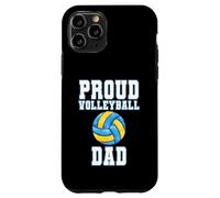 Custodia per iPhone 11 Pro Maglietta Proud Volleyball Dad - Game Day Sports Parent