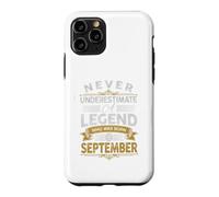 Custodia per iPhone 11 Pro Mai sottovalutare Una leggenda nata a settembre