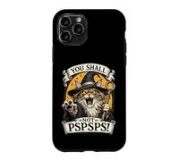 Custodia per iPhone 11 Pro Maine Coon Cat Wizard You Shall Not PSPS Fantasy Magic