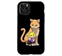 Custodia per iPhone 11 Pro Mamma Gatta Queer Non Binaria Che Protegge Il Suo Piccolo
