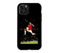 Custodia per iPhone 11 Pro Manchester United Eric Cantona Leap Coppa del Mondo di calcio
