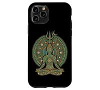 Custodia per iPhone 11 Pro Mandala meditazione spirituale Dot Art
