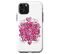 Custodia per iPhone 11 Pro Mangiare Dormire Pole Dance Ripeti Groovy Divertimento