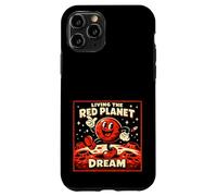 Custodia per iPhone 11 Pro Marte che vive il pianeta rosso sogna lo spazio divertente