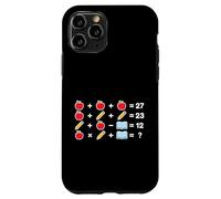 Custodia per iPhone 11 Pro Matematica Puzzle Algebra Equazione Geometria Risoluzione Problemi Risolutore