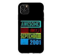 Custodia per iPhone 11 Pro Max 25° compleanno Awesome dal settembre 2001 B Day