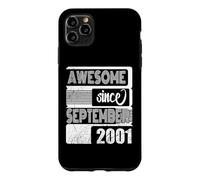 Custodia per iPhone 11 Pro Max 25° compleanno Awesome dal settembre 2001 B Day
