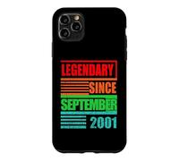 Custodia per iPhone 11 Pro Max 25° compleanno Leggendario dal settembre 2001 B-day