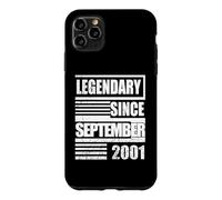 Custodia per iPhone 11 Pro Max 25° compleanno Leggendario dal settembre 2001 B-day