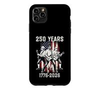 Custodia per iPhone 11 Pro Max 250 Anniversary USA Patriotic 2026 250 4 luglio Vintage