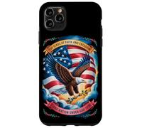 Custodia per iPhone 11 Pro Max 250 Years One Nation Under God - Eagle 1776 Faith American