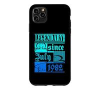Custodia per iPhone 11 Pro Max 44° compleanno leggendario dal luglio 1982 vintage retrò