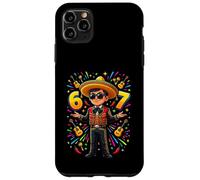 Custodia per iPhone 11 Pro Max 6 7 Cinco de Mayo Six 67 Sei sette meme divertenti Ragazzo Bambini Giovani