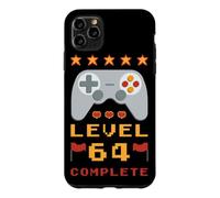 Custodia per iPhone 11 Pro Max 64° Compleanno Livello 64 Completato