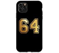 Custodia per iPhone 11 Pro Max 64 Numero Sessantaquattro Team Sports Graphic Varsity Matching