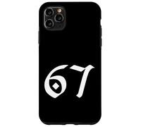Custodia per iPhone 11 Pro Max 67 Medio Oriente Classico Arabic Numeric Semplice Meme Design