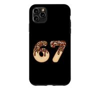 Custodia per iPhone 11 Pro Max 67 Meme al cioccolato gelato 67 Sei sette 6 7