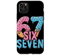 Custodia per iPhone 11 Pro Max 67 Number Ice Cream Drip Funny Six Seven Meme 6 7 Kids