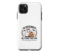 Custodia per iPhone 11 Pro Max A novembre Stiamo insieme Consapevolezza del cancro al pancreas