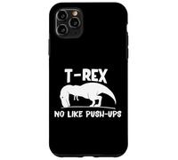 Custodia per iPhone 11 Pro Max A T-Rex non piacciono le flessioni - Allenamento divertente