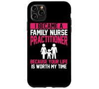 Custodia per iPhone 11 Pro Max Abbigliamento infermiere di famiglia | Incredibile design FNP