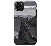 Custodia per iPhone 11 Pro Max Abramo, Dio e due angeli di Gustave Dore (1852)