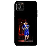 Custodia per iPhone 11 Pro Max AC DC Rock Legend Schoolboy Chitarra Solo Stage