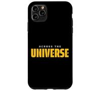 Custodia per iPhone 11 Pro Max Across The Universe Space Travel Illustration Graphic Design