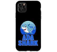 Custodia per iPhone 11 Pro Max Ada Shark Family Reunion Squad Nome Cognome