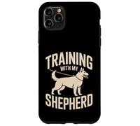 Custodia per iPhone 11 Pro Max Addestramento di cani con il mio pastore