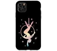 Custodia per iPhone 11 Pro Max Aerial Hoop Fly Between The Stars, regalo per yoga aereo per bambini