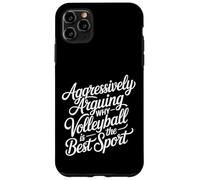 Custodia per iPhone 11 Pro Max Aggressively Arguing Why Volleyball Rules All -