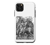 Custodia per iPhone 11 Pro Max Albrecht Dürer Cavaliere La morte e il diavolo Arte Rinascimentale