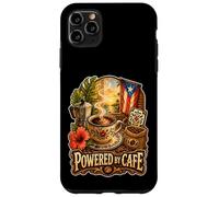 Custodia per iPhone 11 Pro Max Alimentato da Cafe Portoricano Boricua Pride