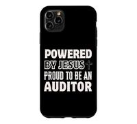 Custodia per iPhone 11 Pro Max Alimentato da Gesù Orgoglioso di essere auditor Christian
